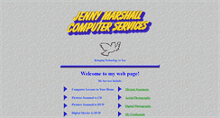 Desktop Screenshot of jennymarshall.com